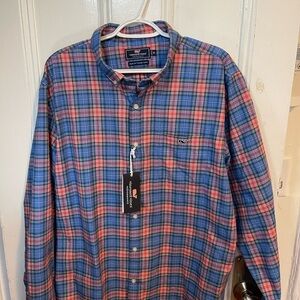 NWT Vineyard Vines Men’s XL Slim Fit Tucker Shirt